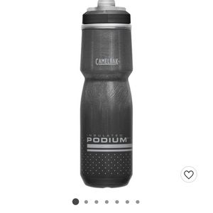 2 CamelBak 24oz Podium Chill Insulated Squeeze Water Bottles - Black